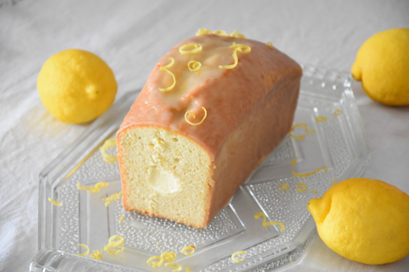Cake citron (Pierre Hermé) & insert yuzu