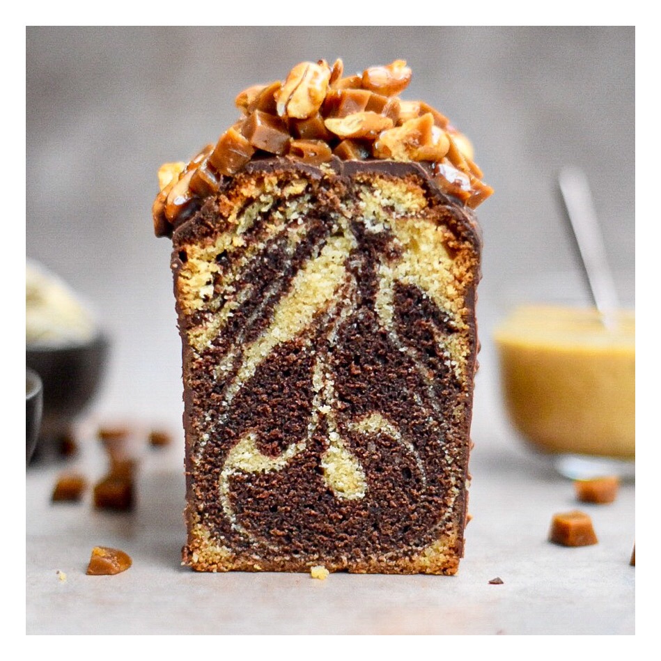 Recette Cake Marbre Cacahuete Chocolat Pascal Hainigue