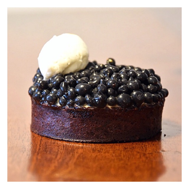 Tarte au caviar de chocolat (Dominique Ansel)